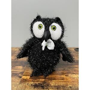 Kids of America Corp‎ Black Sparke Halloween Owl Plush